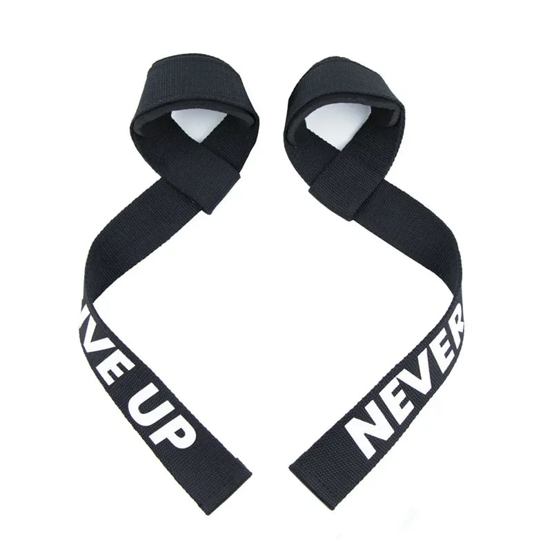 2Pcs Weightlifting Wrist Straps Strength Training Adjustable Non-Slip Gym Fitness Lifting Strap Wrist Support Sports Grip Band