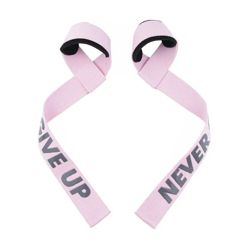 2Pcs Weightlifting Wrist Straps Strength Training Adjustable Non-Slip Gym Fitness Lifting Strap Wrist Support Sports Grip Band