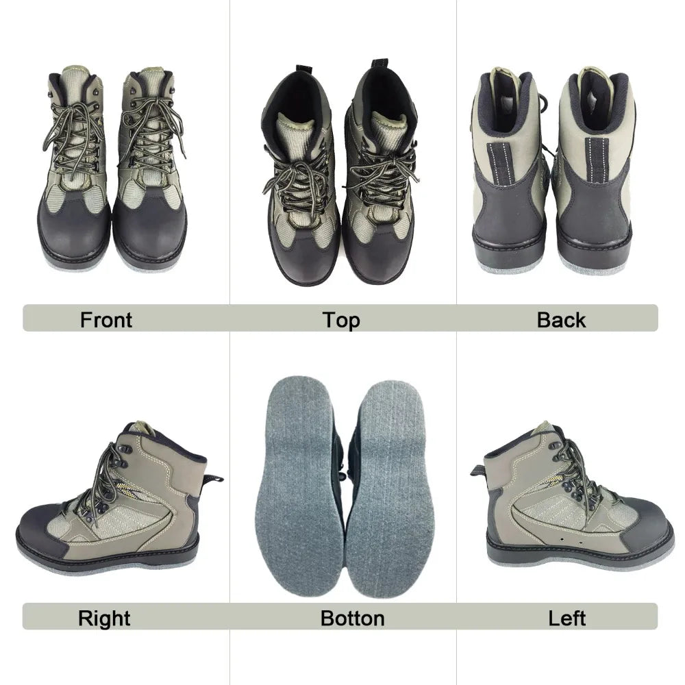 Fly Fishing Waders Shoes Waders Fishing Wading Shoes & Pants Fishing Boots Aqua Set Rock Sports Waders Felt Sole Hunt