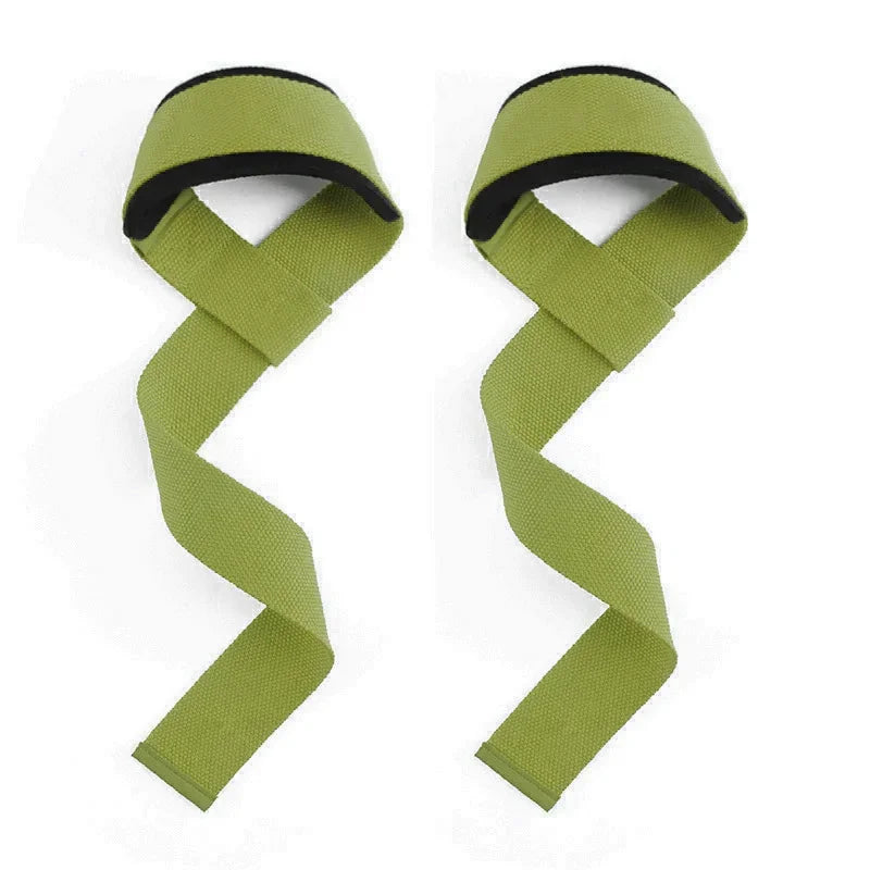 2Pcs Weightlifting Wrist Straps Strength Training Adjustable Non-Slip Gym Fitness Lifting Strap Wrist Support Sports Grip Band