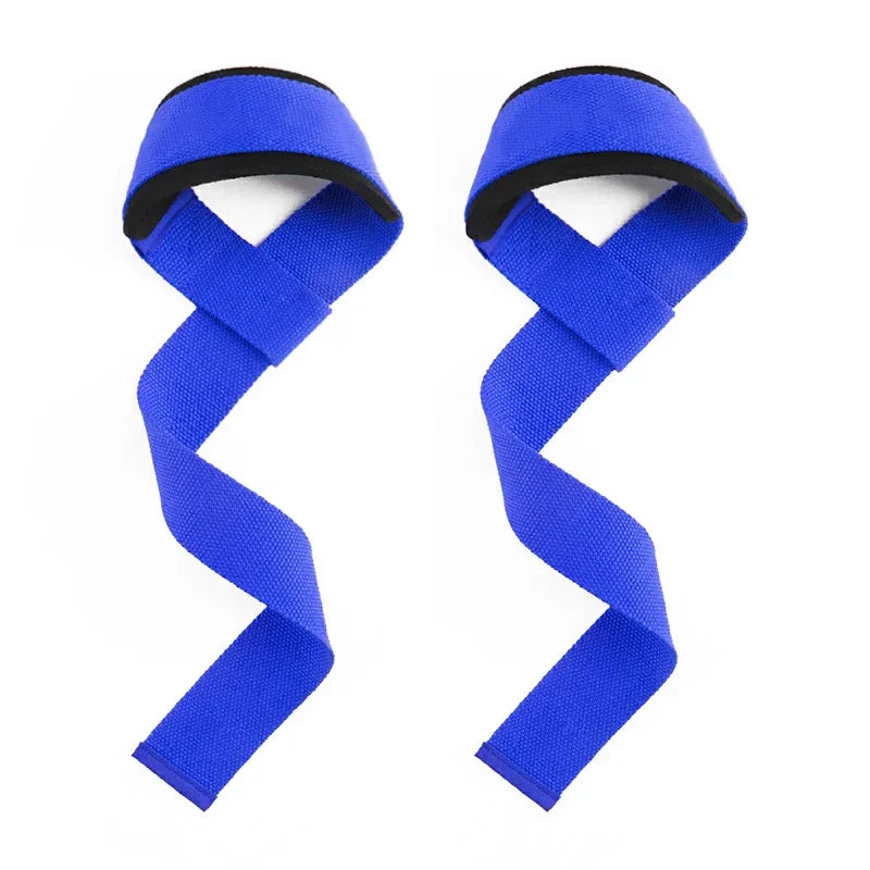 2Pcs Weightlifting Wrist Straps Strength Training Adjustable Non-Slip Gym Fitness Lifting Strap Wrist Support Sports Grip Band