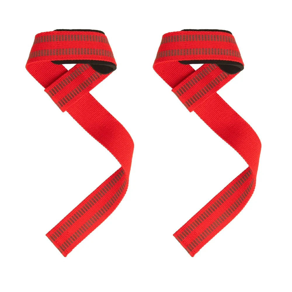 2Pcs Weightlifting Wrist Straps Strength Training Adjustable Non-Slip Gym Fitness Lifting Strap Wrist Support Sports Grip Band