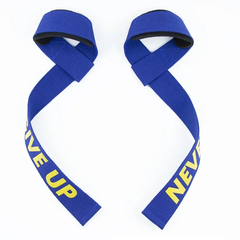 2Pcs Weightlifting Wrist Straps Strength Training Adjustable Non-Slip Gym Fitness Lifting Strap Wrist Support Sports Grip Band
