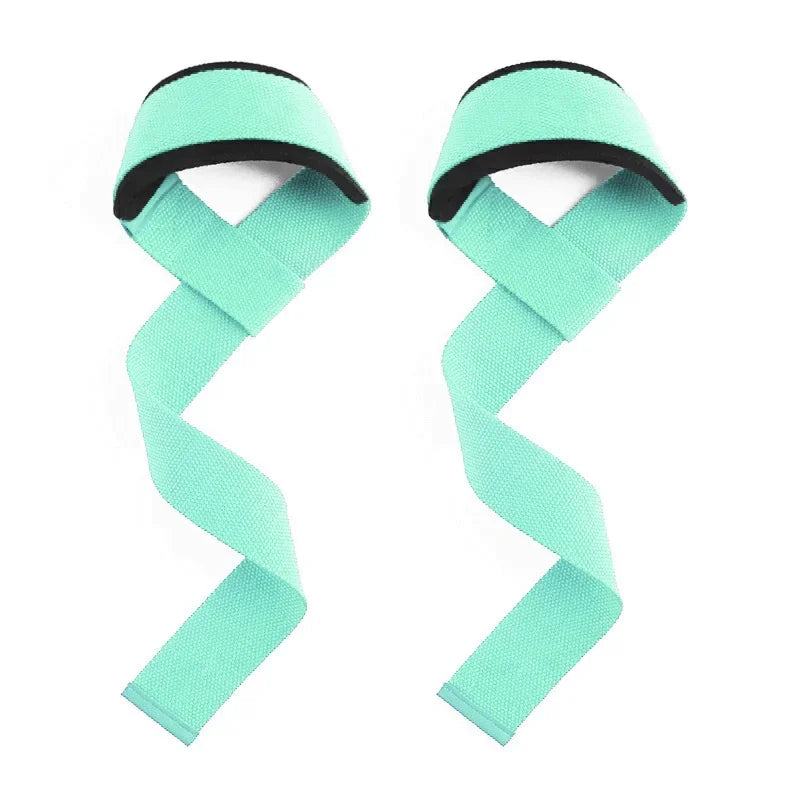 2Pcs Weightlifting Wrist Straps Strength Training Adjustable Non-Slip Gym Fitness Lifting Strap Wrist Support Sports Grip Band
