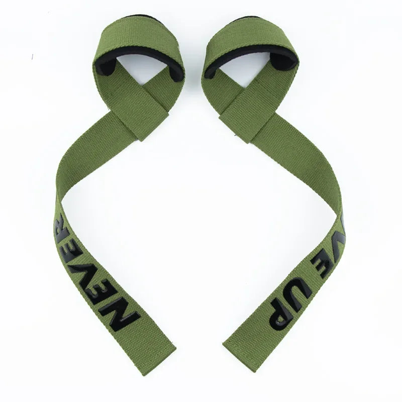 2Pcs Weightlifting Wrist Straps Strength Training Adjustable Non-Slip Gym Fitness Lifting Strap Wrist Support Sports Grip Band