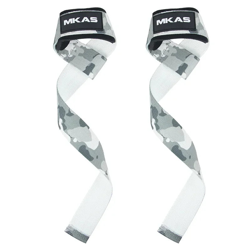 2Pcs Weightlifting Wrist Straps Strength Training Adjustable Non-Slip Gym Fitness Lifting Strap Wrist Support Sports Grip Band