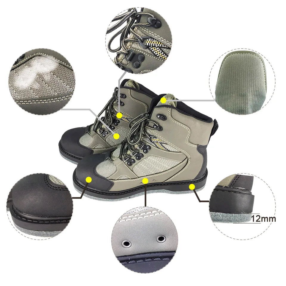 Fly Fishing Waders Shoes Waders Fishing Wading Shoes & Pants Fishing Boots Aqua Set Rock Sports Waders Felt Sole Hunt