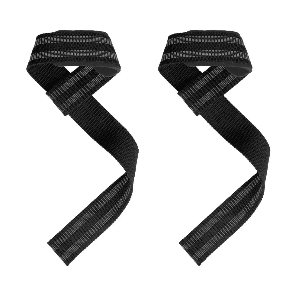 2Pcs Weightlifting Wrist Straps Strength Training Adjustable Non-Slip Gym Fitness Lifting Strap Wrist Support Sports Grip Band